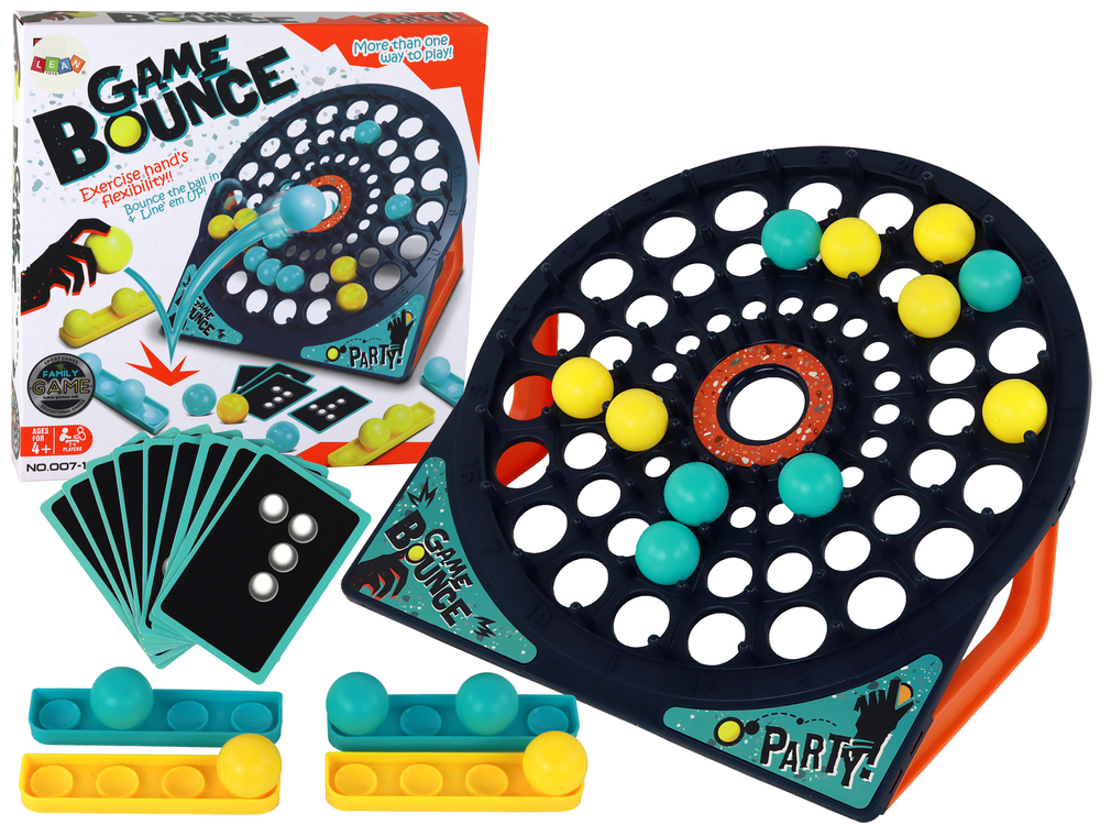 Skákající míčky Puzzle hra