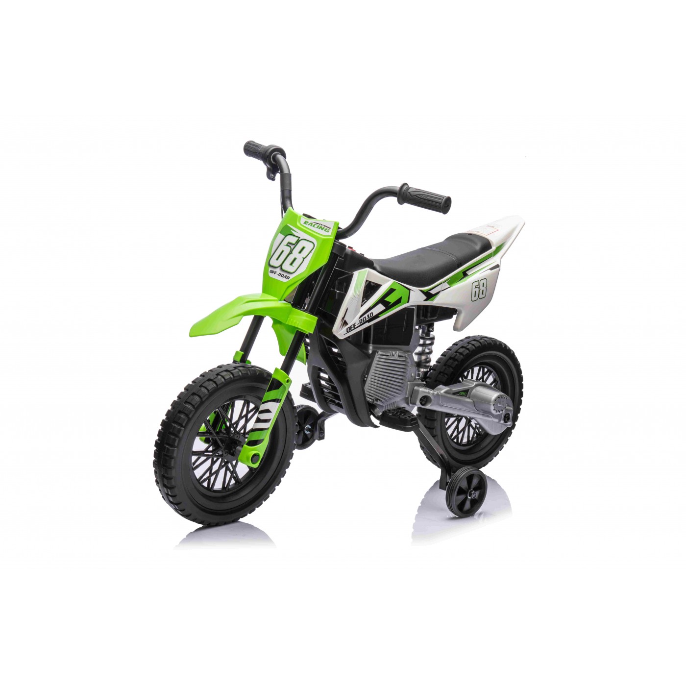mamido  Dětská elektrická motorka Cross Pantone 361C zelená