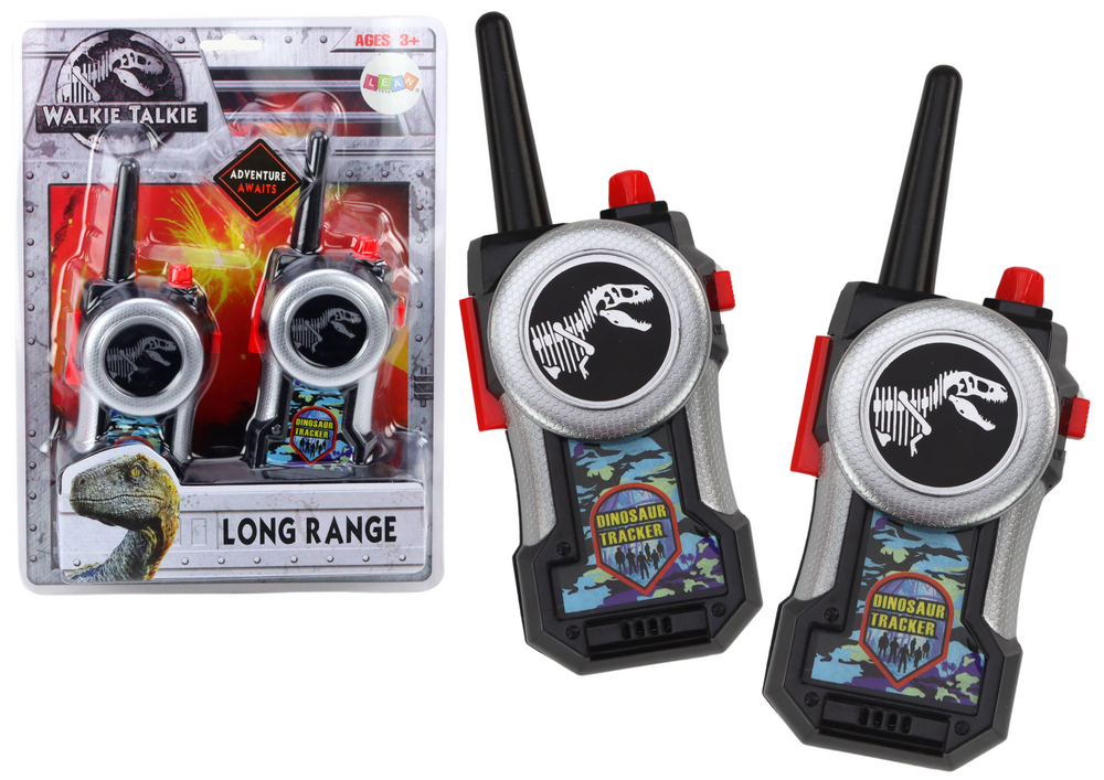 mamido Dětské vysílačky Walkie-Talkie s motivem dinosauři dosah 30-80 m
