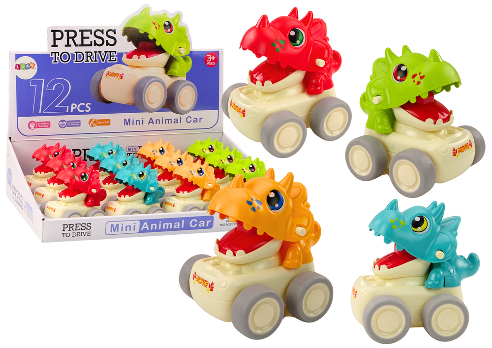 Levně Autíčko dinosaurus Triceratops mix