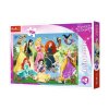 224973 puzzle kouzelne princezny 100 dilku trefl 16417