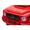 Ride on car Elektrické autíčko electro kisauto pentru copii vehicule Pojazd na akumulator Mercedes G63 cabrio RED červené czerwone (43) min