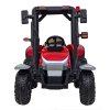 Dětský elektrický traktor BLAST s přívěsem 2x200W červený03