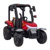Dětský elektrický traktor BLAST s přívěsem 2x200W červený12
