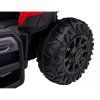 Dětský elektrický traktor BLAST s přívěsem 2x200W červený25