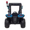 Dětský elektrický traktor BLAST s přívěsem 2x200W modrý10