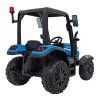 Dětský elektrický traktor BLAST s přívěsem 2x200W modrý11