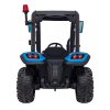Dětský elektrický traktor BLAST s přívěsem 2x200W modrý10