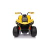 pojazd quad fast wheel zolty (18)
