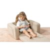 Dětské rozkládací pěnové křeslo LUMI TEDDY (Barva Light Beige)