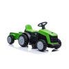 Dětský elektrický traktor s přívěsem zelený5 (1)