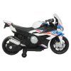 Dětská elektrická motorka BMW S1000RR bílo modrá06