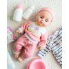 Panenka Lala Baby s doplňky růžová
