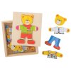 Oblékací puzzle Pan medvěd