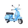 Dětská Vespa elektrický skútr modrý02