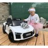 audi r8 spyder bílá 1