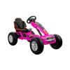 Dětská elektrická motokára růžová2