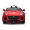 3651 1 elektricke auticko jaguar f type lakovane cervene
