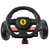 Dětská šlapací motokára Ferrari červené