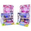 Mamido dreveny domecek pro panenky LED (4)