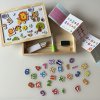 pol pl Drewniana TABLICA magnetyczno kredowa akc TA0072 13070 1