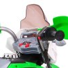 Dětská elektrická motorka Cross zelená (4)