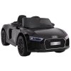 Elektrické autíčko Audi R8 Spyder Maxi lakované černé