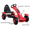 Duzy Gokart Pompowane Kola Czerwony [36599] 1200