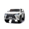 Dětské elektrické autíčko Lexus bílé12