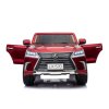 Dětské elektrické autíčko Lexus lakované červené17
