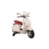 Dětský elektrický skútr Vespa GTS bílá2