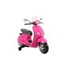 Dětský elektrický skútr Vespa GTS růžový2