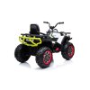 Dětská elektrická čtyřkolka 4x4 bílo žlutá04