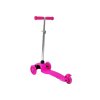 Dětská koloběžka tříkolová LED růžová10