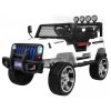 dětské elektrické autíčko jeep raptor bílé 4x4 2020 mamido
