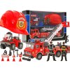 hasičské auto s helmou set (2)
