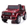 Elektrické autíčko Mercedes G63 AMG lakované červené