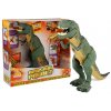167126 dinosaurus tyrynosaurus rex na baterie zeleny