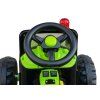 Dětský elektrický traktor Kingdom zelený 3