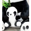 Plyšová panda s dítětem 60 cm 1