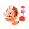 Interaktivní králík v košíku s příslušenstvím2