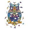 Dřevěné puzzle sova 300 dílů (3)