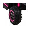 Elektrické autíčko Buggy UTV 24V 4x200W růžová30