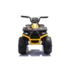 Dětská elektrická čtyřkolka SpeedPro žlutá3