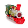 Vánoční lokomotiva Světla Zvuk Zelené na baterky4