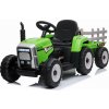 Elektrický traktor s vlečkou T2 Blow zelený2