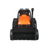 Dětský elektrický traktor s radlicí oranžový01
