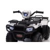 Dětská elektrická čtyřkolka ATV bílá11
