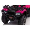 Dětská elektrická čtyřkolka ATV růžová12