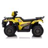 Dětská elektrická čtyřkolka ATV žlutá04